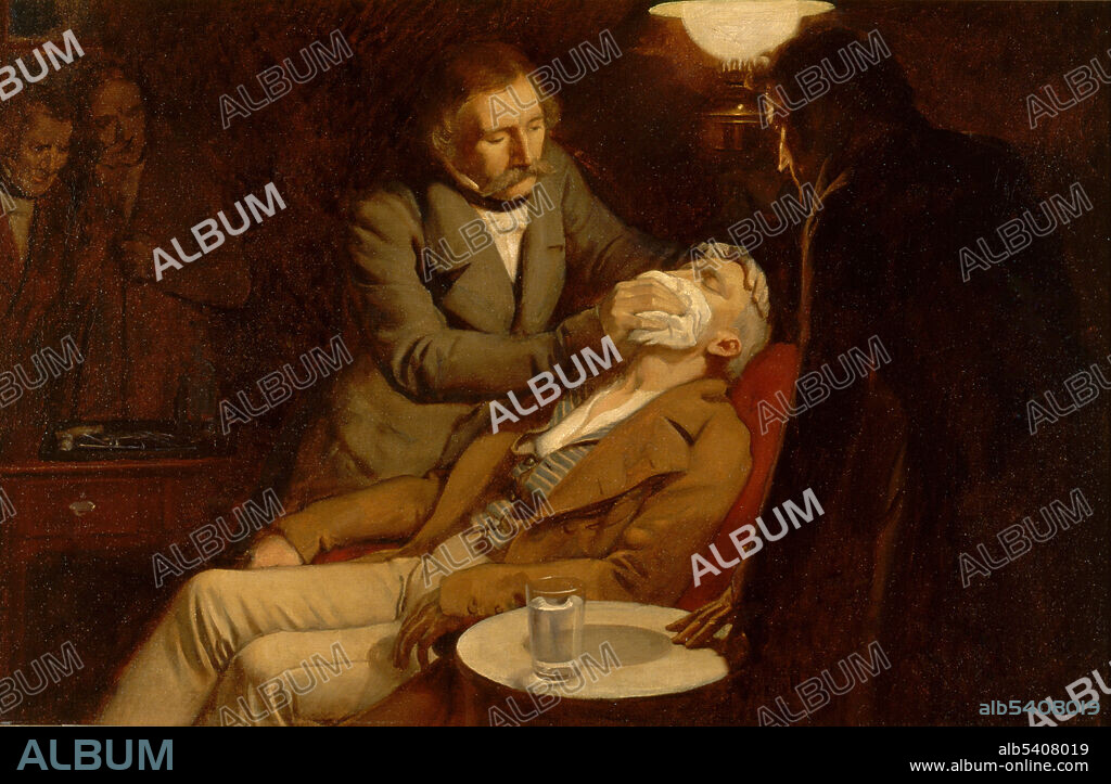 William Morton, First Use of Surgical Anesthesia, 1846