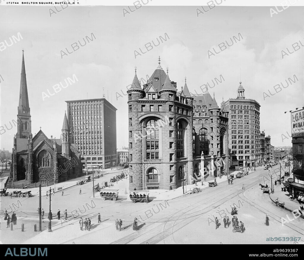 Shelton Square, Buffalo, N.Y., between 1900 and 1920.