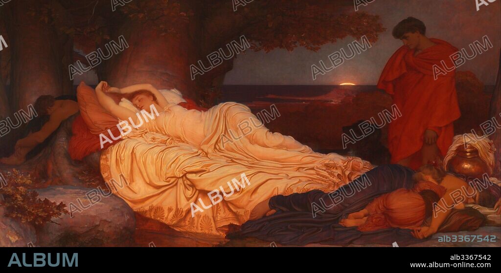 LEIGHTON, FREDERIC, 1ST BARON LEIGHTON. Cymon and Iphigenia.