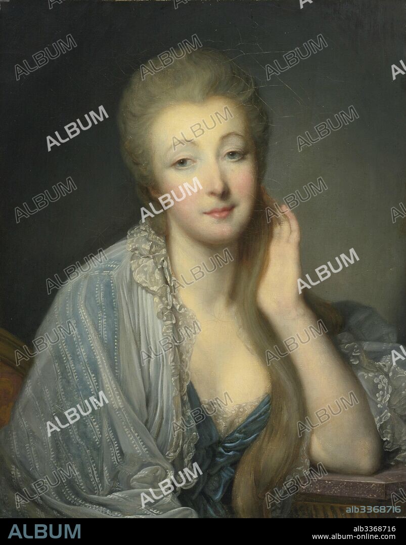 JEAN-BAPTISTE GREUZE. Jeanne Bécu, comtesse Du Barry (1743-1793).