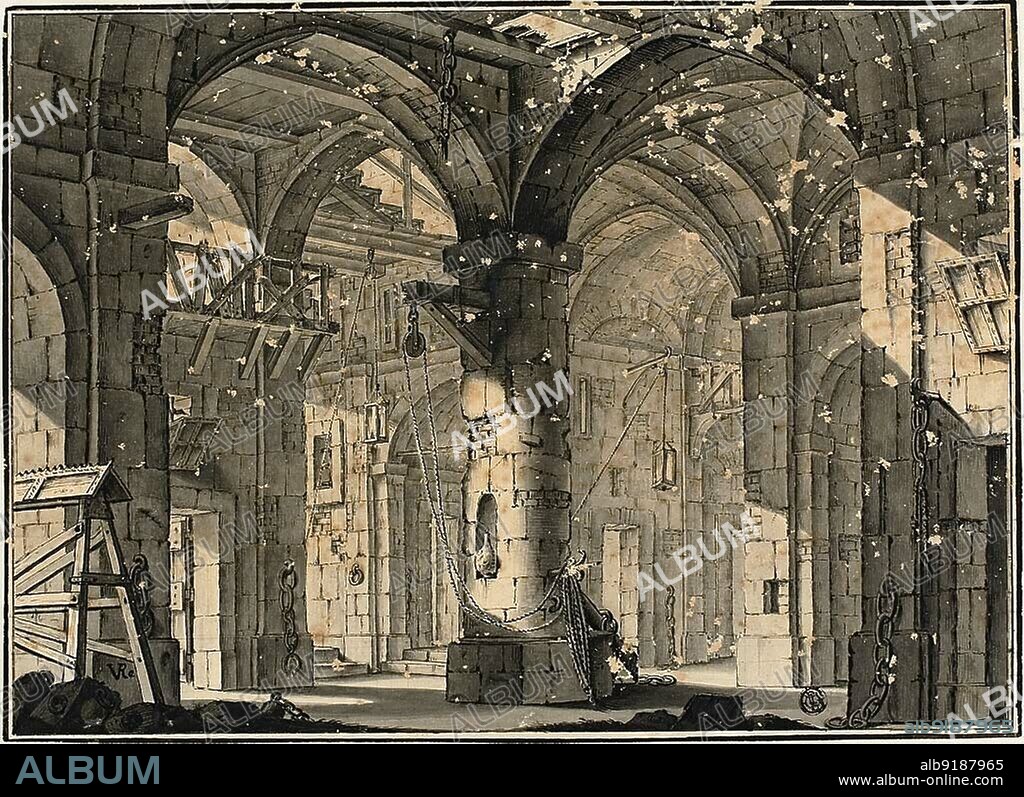 Prison Scene, n.d. Attributed to Vincenzo dal Re.