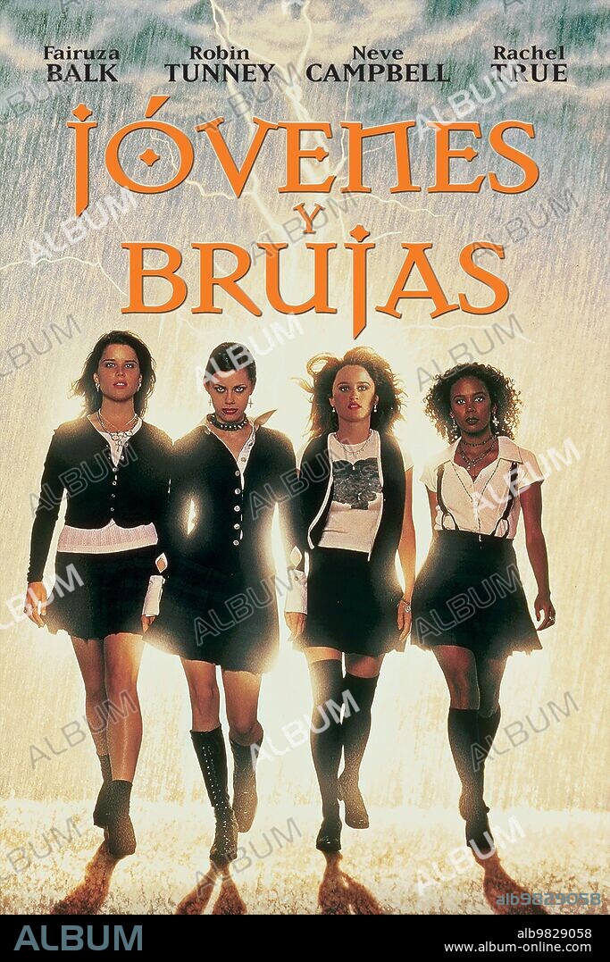 Poster de JÓVENES Y BRUJAS, 1996 (THE CRAFT), dirigida por ANDREW FLEMING. Copyright COLUMBIA PICTURES.