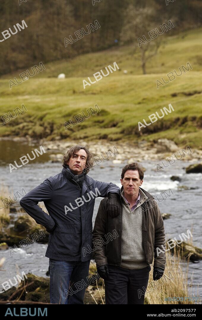 ROB BRYDON et STEVE COOGAN dans THE TRIP, 2010, réalisé par MICHAEL WINTERBOTTOM. Copyright BRITISH BROADCASTING CORPORATION (bbc).