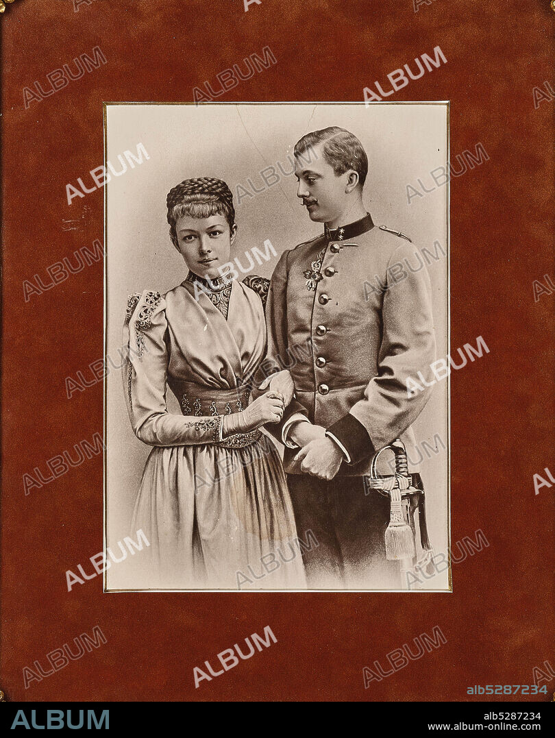 ANONYM. Archduke Franz Salvator of Austria (1866-1939) and Archduchess Marie Valerie of Austria (1868?1924).