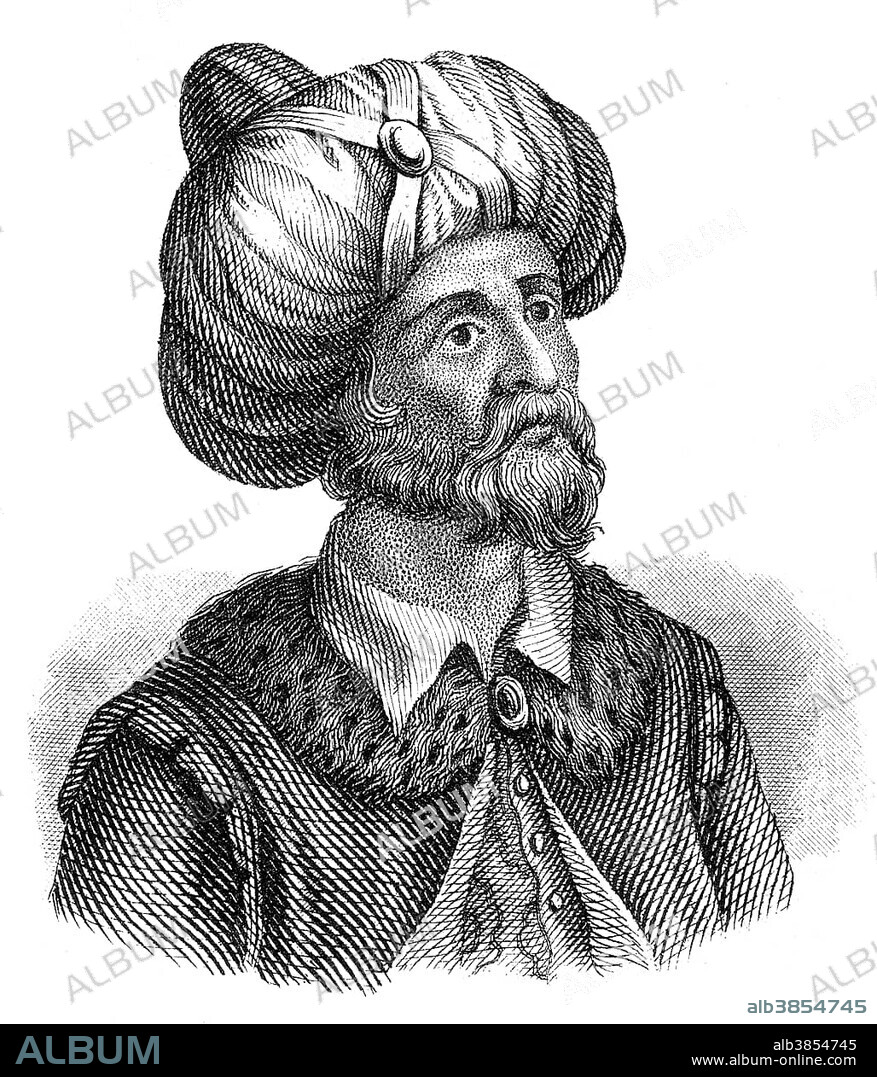 Muhammad, c. 570 - 632, the founder of Islam, historical portrait.