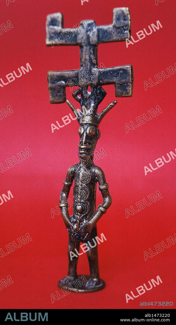 ARTE AFRICANO. GUERRERO DOGON. Colección particular. Malí.