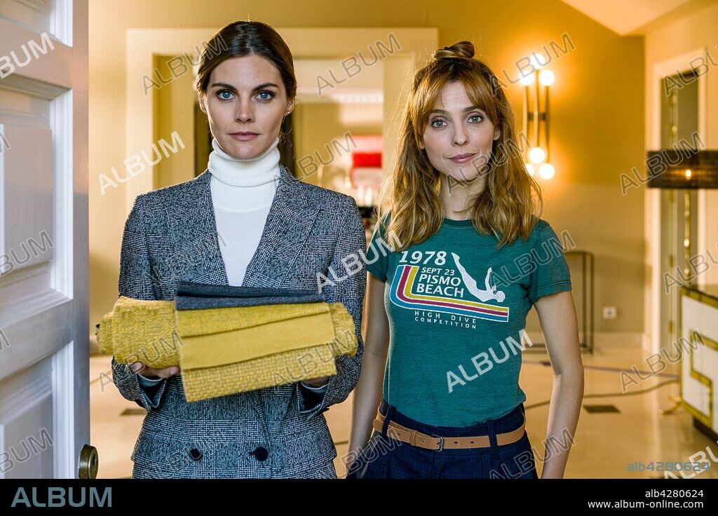 AMAIA SALAMANCA y LETICIA DOLERA en QUE TE JUEGAS?, 2019, dirigida por INES DE LEON. Copyright AJEDREZ PARA TRES/BOWFINGER INTERNATIONAL PICTURES/MOVISTAR+.