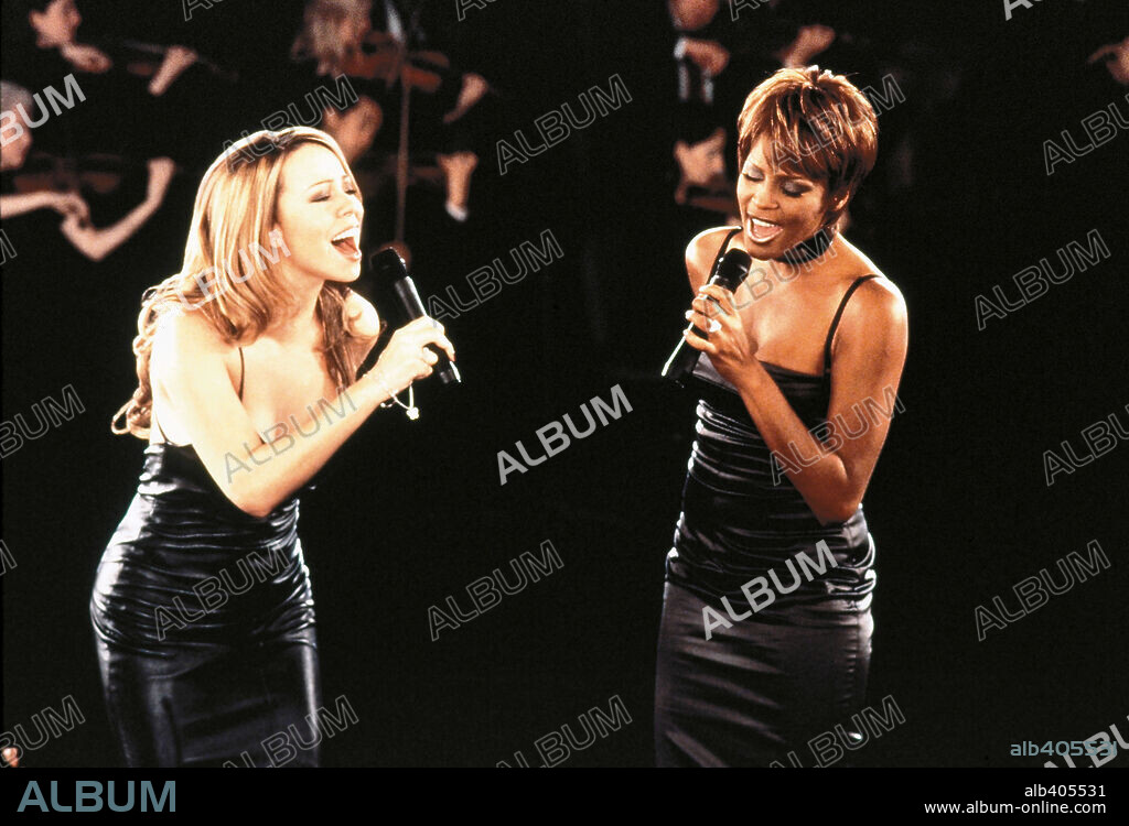 MARIAH CAREY y WHITNEY HOUSTON en EL PRÍNCIPE DE EGIPTO, 1998 (THE PRINCE OF EGYPT), dirigida por BRENDA CHAPMAN, SIMON WELLS y STEVE HICKNER. Copyright DREAMWORKS.