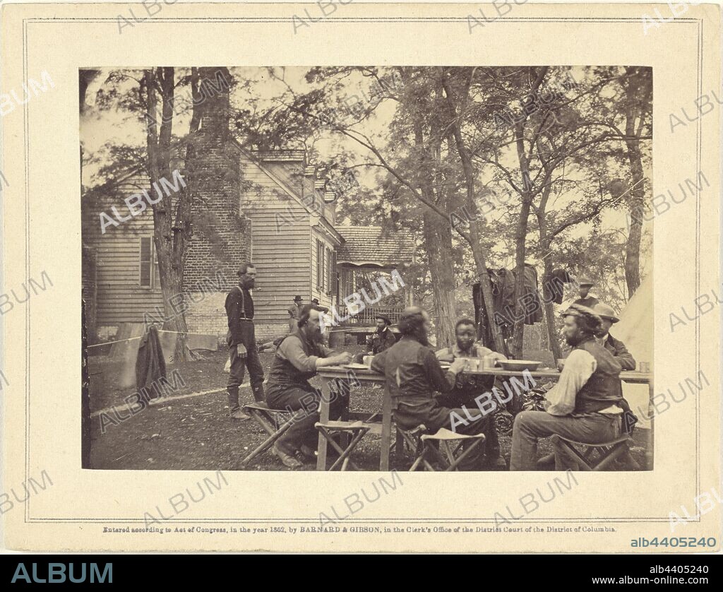 Mr. Toller's House, Cumberland, Viriginia, George N. Barnard (American, 1819 - 1902), James F. Gibson (American, born about 1828/1829, active Civil War 1862 - 1868), Virginia, United States, May 14, 1862, Albumen silver print, 8.6 × 12.1 cm (3 3/8 × 4 3/4 in.).