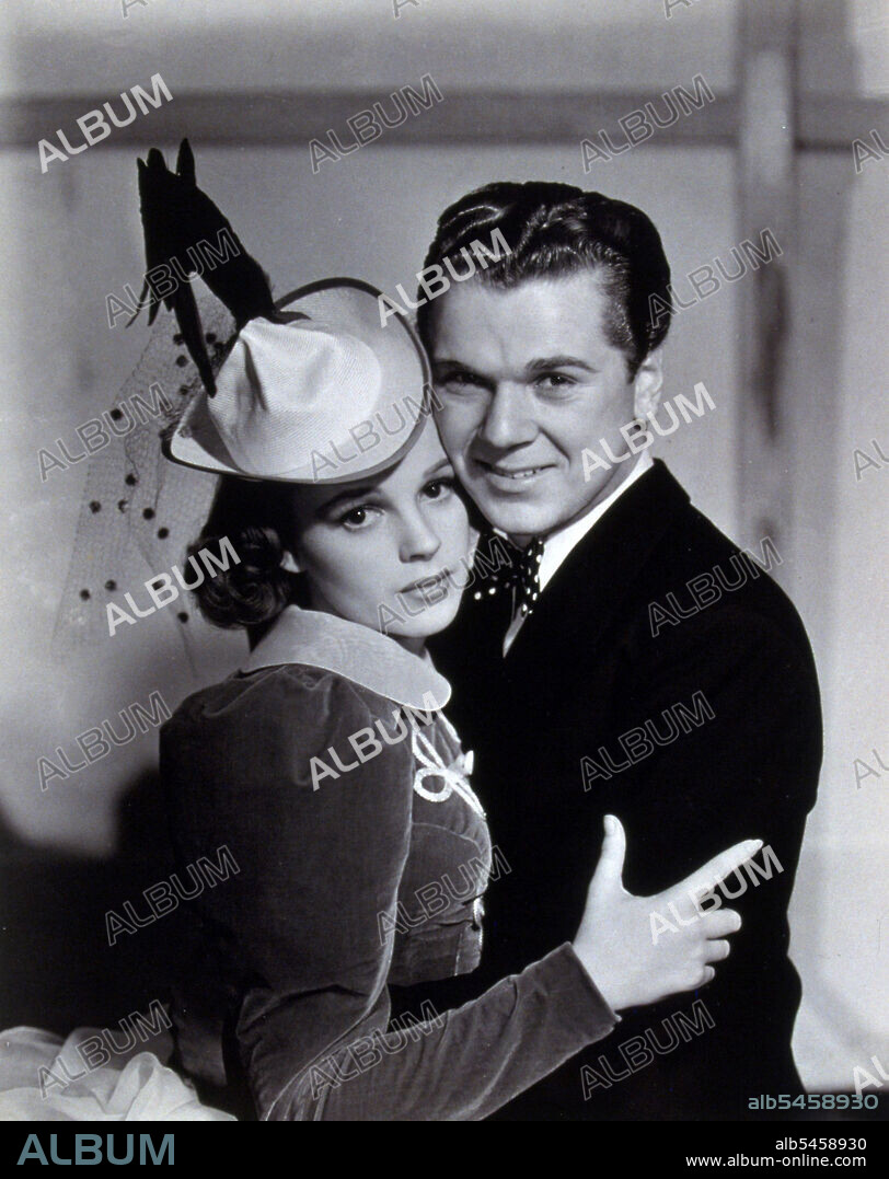 JACKIE COOPER and JUDY GARLAND in ZIEGFELD GIRL, 1941, directed by ROBERT Z. LEONARD. Copyright M.G.M.