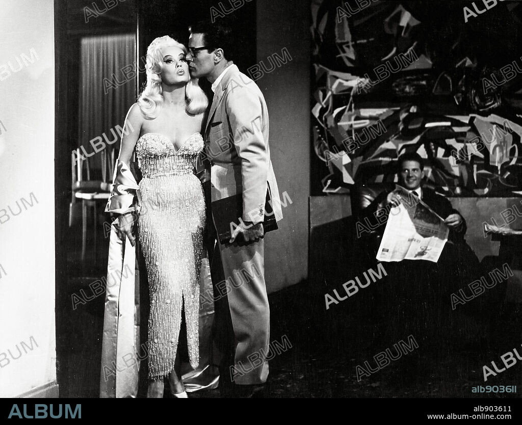MAMIE VAN DOREN in THE BLONDE FROM BUENOS AIRES, 1961, directed by GEORGE CAHAN. Copyright D'ANFRAN.