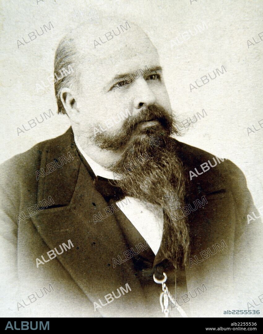 FERNANDEZ CABALLERO, MANUEL. COMPOSITOR ESPAÑOL. 1835-1906. AUTOR DE ZARZUELAS COMO "GIGANTES Y CABEZUDOS", "EL DUO DE LA AFRICANA"..