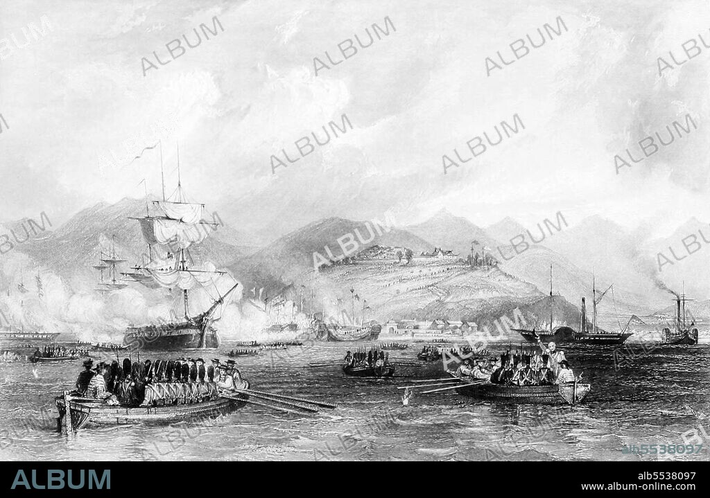 The first capture of Chusan by British forces in China occurred on 5–6 July 1840 during the First Opium War. The British captured Chusan, the largest island of an archipelago of that name. The First Anglo-Chinese War (1839–42), known popularly as the First Opium War or simply the Opium War, was fought between the United Kingdom and the Qing Dynasty of China over their conflicting viewpoints on diplomatic relations, trade, and the administration of justice. Chinese officials wished to stop what was perceived as an outflow of silver and to control the spread of opium, and confiscated supplies of opium from British traders. The British government, although not officially denying China's right to control imports, objected to this seizure and used its newly developed military power to enforce violent redress. In 1842, the Treaty of Nanking—the first of what the Chinese later called the unequal treaties—granted an indemnity to Britain, the opening of five treaty ports, and the cession of Hong Kong Island, thereby ending the trade monopoly of the Canton System. The failure of the treaty to satisfy British goals of improved trade and diplomatic relations led to the Second Opium War (1856–60). The war is now considered in China as the beginning of modern Chinese history.
