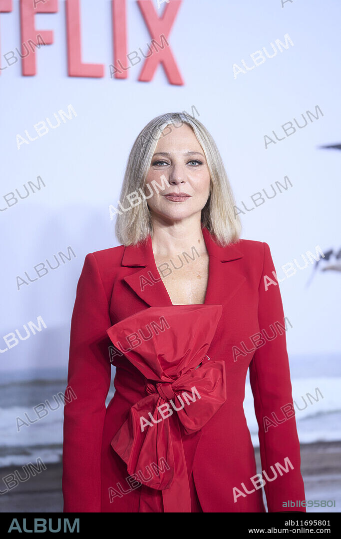 Pilar Castro attends 'La ultima Noche En Tremor (The last night in Tremor Beach' Season 1 Madrid Premiere at the Real Teatro de Retiro on October 15, 2024 in Madrid, Spain.