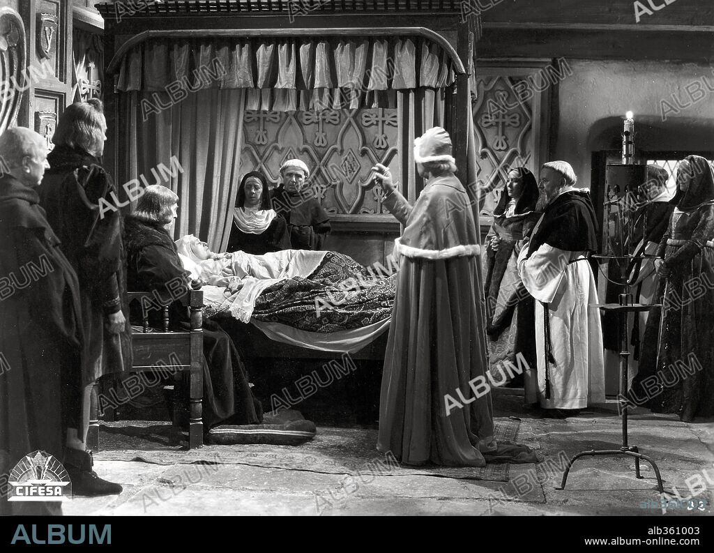LOCURA DE AMOR, 1948, dirigida por JUAN DE ORDUÑA. Copyright CIFESA.