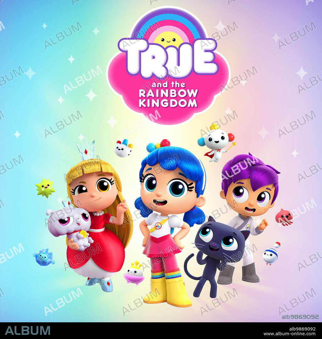 Poster of TRUE AND THE RAINBOW KINGDOM. Copyright Guru Animation Studio Netflix Site Official Website.