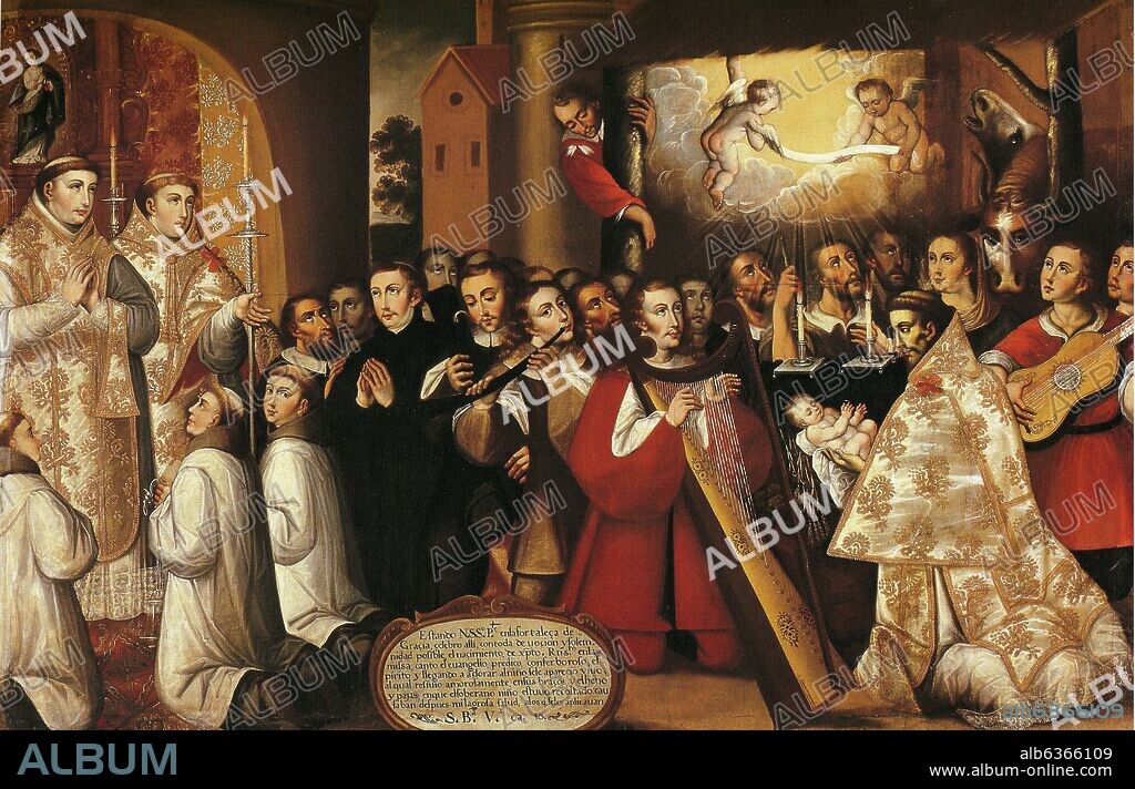 (MILAGRO EN LA FORTALEZA DE GRACIA) - SIGLO XVII.