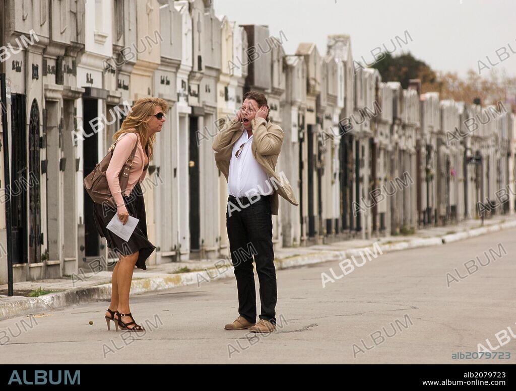 ANDERS W. BERTHELSEN and PAPRIKA STEEN in SUPERCLASICO, 2011, directed by OLE CHRISTIAN MADSEN. Copyright NIMBUS FILM.