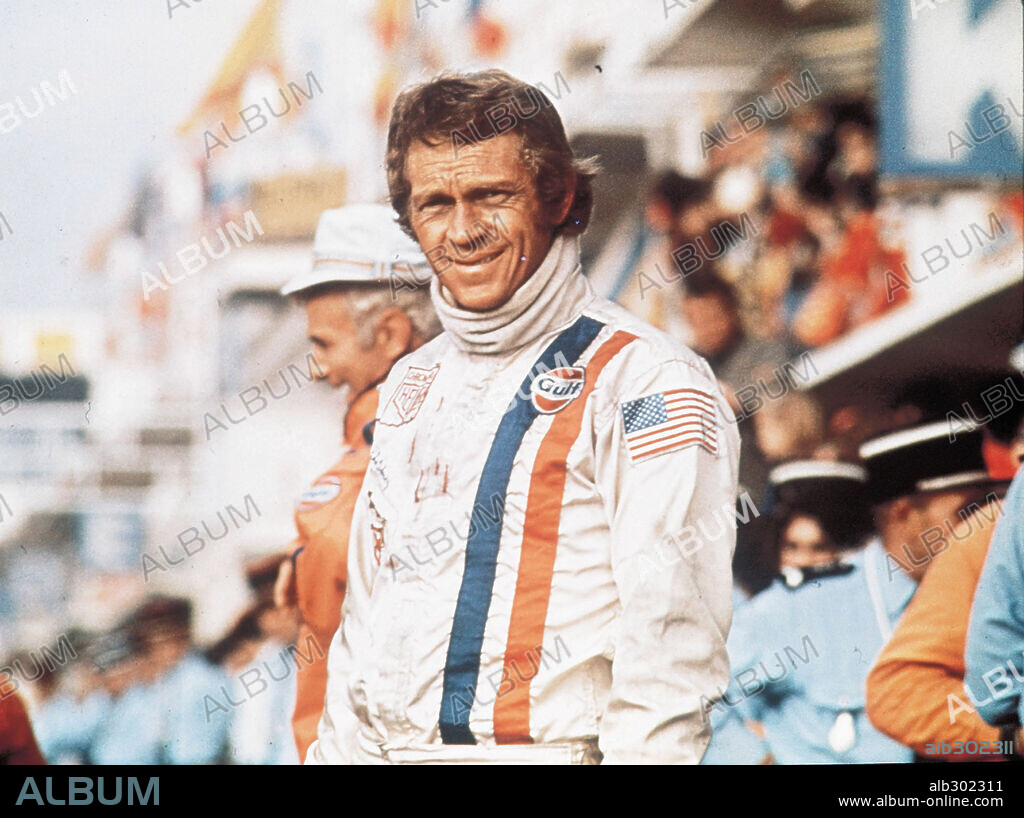 STEVE MCQUEEN en LAS 24 HORAS DE LE MANS, 1971 (LE MANS), dirigida por LEE H. KATZIN. Copyright SOLAR/CINEMA CENTER.