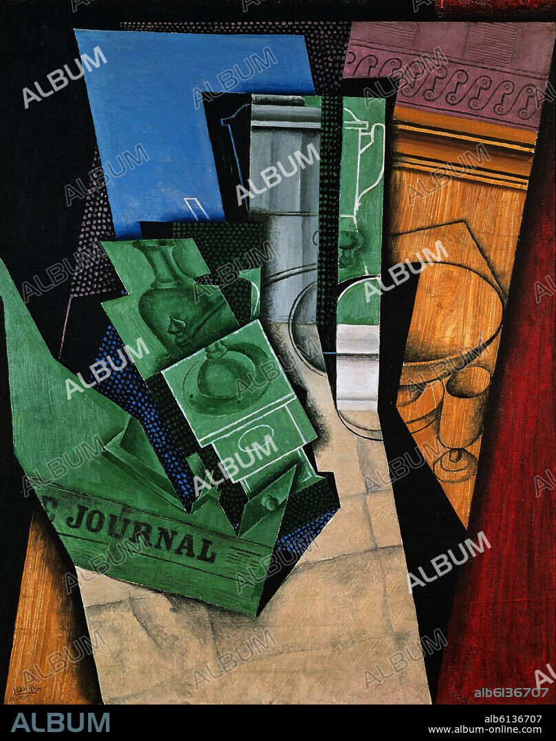 JUAN GRIS. EL DESAYUNO 1910.