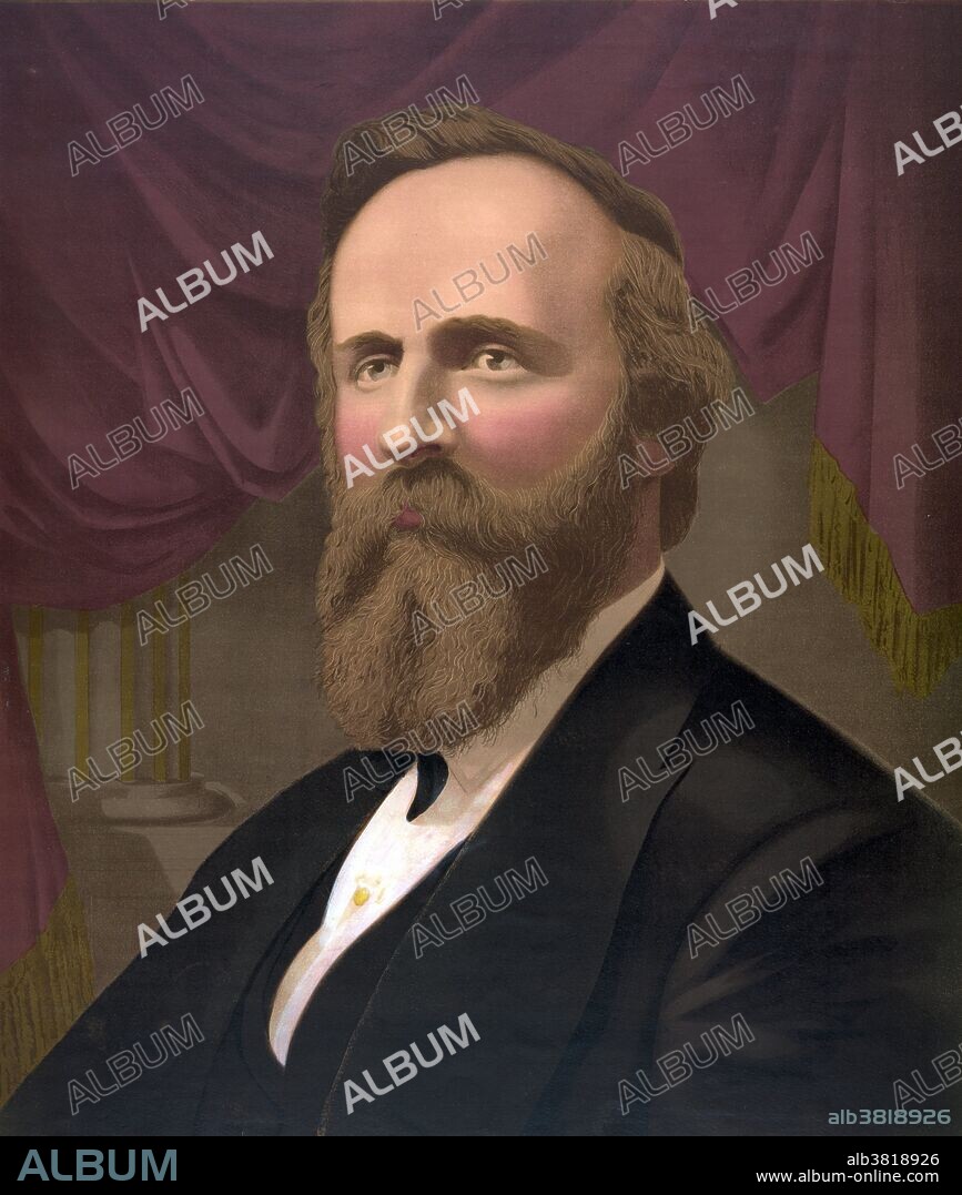 Rutherford Birchard Hayes (October 4, 1822 - January 17, 1893) was the 19th President of the USA (1877-81). When the Civil War began, he left a successful political career to join the Union Army. Wounded five times, he earned a reputation for bravery in combat and was promoted to the rank of major general. After the war, he served in the Congress from 1865-67 as a Republican. Hayes left Congress to run for Governor of Ohio and was elected to two consecutive terms, serving from 1868-72, and again in 1876-77. In 1876, Hayes was elected president in one of the most contentious elections in national history. He lost the popular vote to Democrat Samuel Tilden, but won the electoral college vote after a Congressional commission awarded him twenty disputed electoral votes. As president, he oversaw the end of Reconstruction and restored trust in government. He believed in meritocratic government, equal treatment without regard to race, and improvement through education. He kept his pledge not to run for re-election. He retired to his home in Ohio and became an advocate of social and educational reform. He died of complications of a heart attack in 1893 at the age of 70.