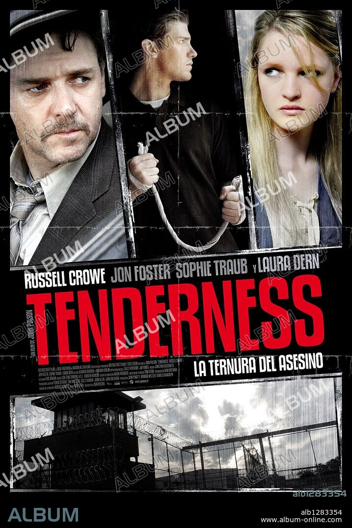 Poster de TENDERNESS: LA TERNURA DEL ASESINO, 2009 (TENDERNESS), dirigida por JOHN POLSON. Copyright GREENESTREET FILMS.