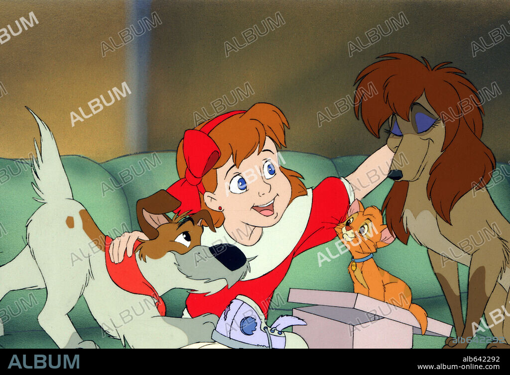OLIVER & COMPANY, 1988, directed by GEORGE SCRIBNER. Copyright WALT DISNEY PICTURES.
