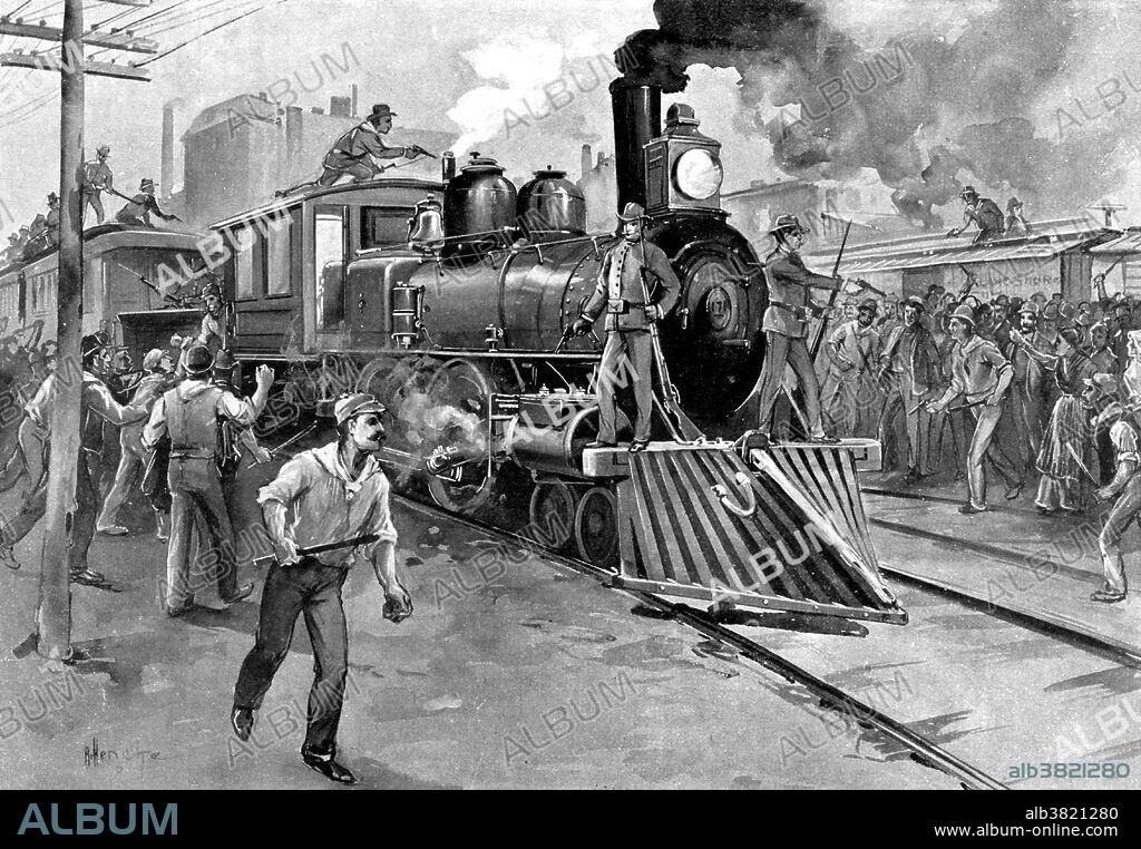 The Pullman Strike was a nationwide conflict in the summer of 1894 between the new American Railway Union (ARU) and railroads that occurred in the United States. It shut down much of the nation's freight and passenger traffic west of Detroit, Michigan. The conflict began in the town of Pullman, Illinois, on May 11 when nearly 4,000 employees of the Pullman Palace Car Company began a wildcat strike in response to recent reductions in wages. Most factory workers who built Pullman cars lived in the planned worker community of Pullman. When his company laid off workers and lowered wages, it did not reduce rents, and the workers called for a strike. Riots and sabotage caused $80 million in damages and 30 people were killed. The federal government secured a federal court injunction against the union, Debs, and the top leaders, ordering them to stop interfering with trains that carried mail cars. After the strikers refused, President Grover Cleveland ordered in the Army to stop the strikers from obstructing the trains. Violence broke out in many cities, and the strike collapsed. Defended by a team including Clarence Darrow, Debs was convicted of violating a court order and sentenced to prison; the ARU dissolved.