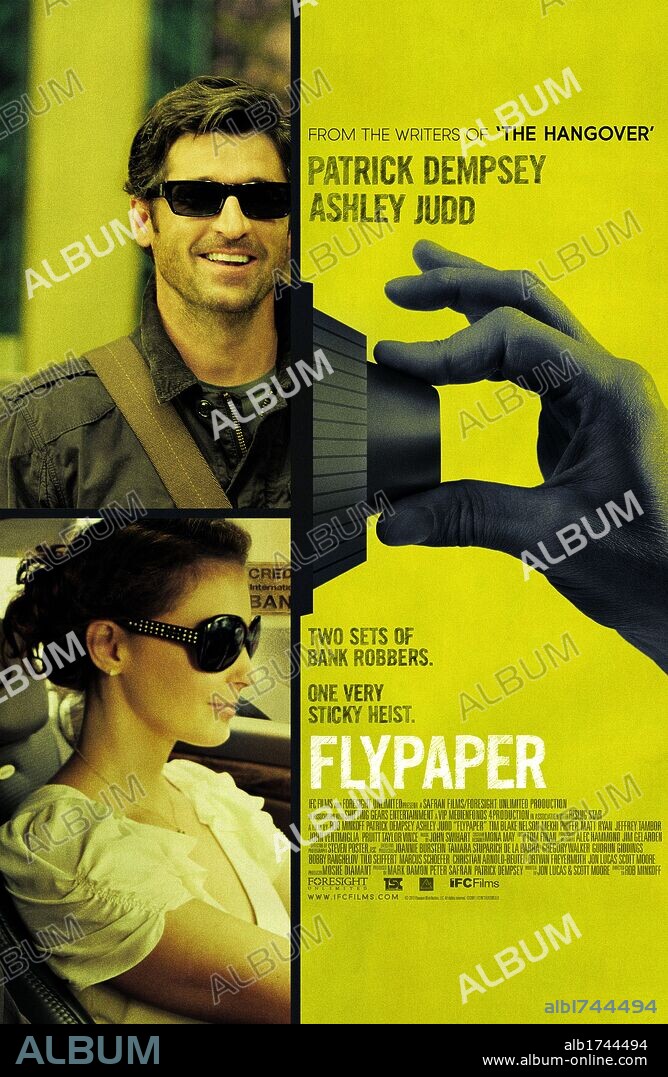 Poster de ATRACO POR DUPLICADO, 2011 (FLYPAPER), dirigida por ROB MINKOFF. Copyright FORESIGHT UNLIMITED.