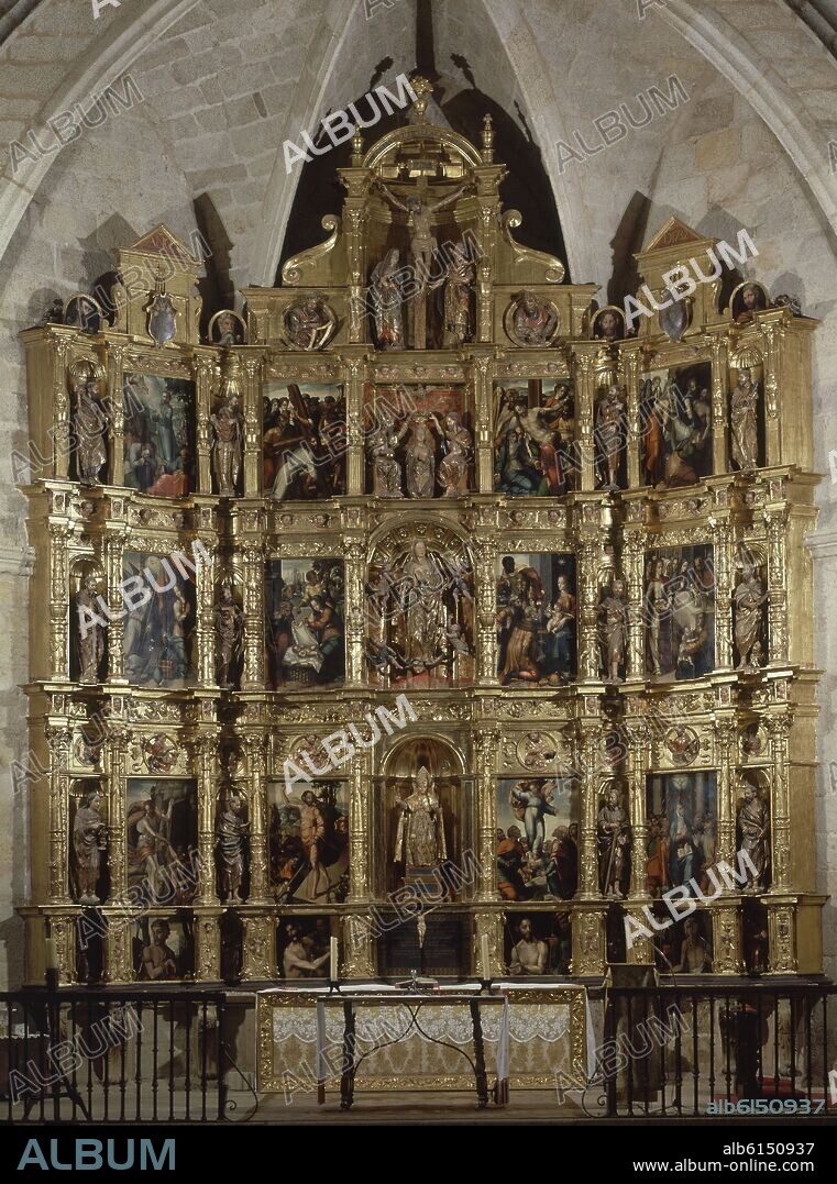 LUIS DE MORALES 1510/1586 EL DIVINO MORALES. RETABLO MAYOR - SIGLO XVI.
