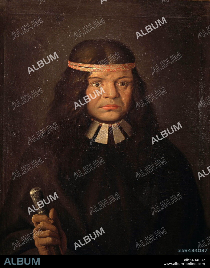 MALASPINA, ALEJANDRO. NAVEGANTE Y EXPLORADOR ITALIANO. 1754-1810.. EXPEDICION CIENTIFICA 1789-1794.. INDIO HUILICHE. " RETRATO DE CATIGUALA, JEFE DE LOS HUILICHES ".. OLEO BASADO EN UN DIBUJO DE JOSE DEL POZO.. MUSEO NAVAL. MADRID.