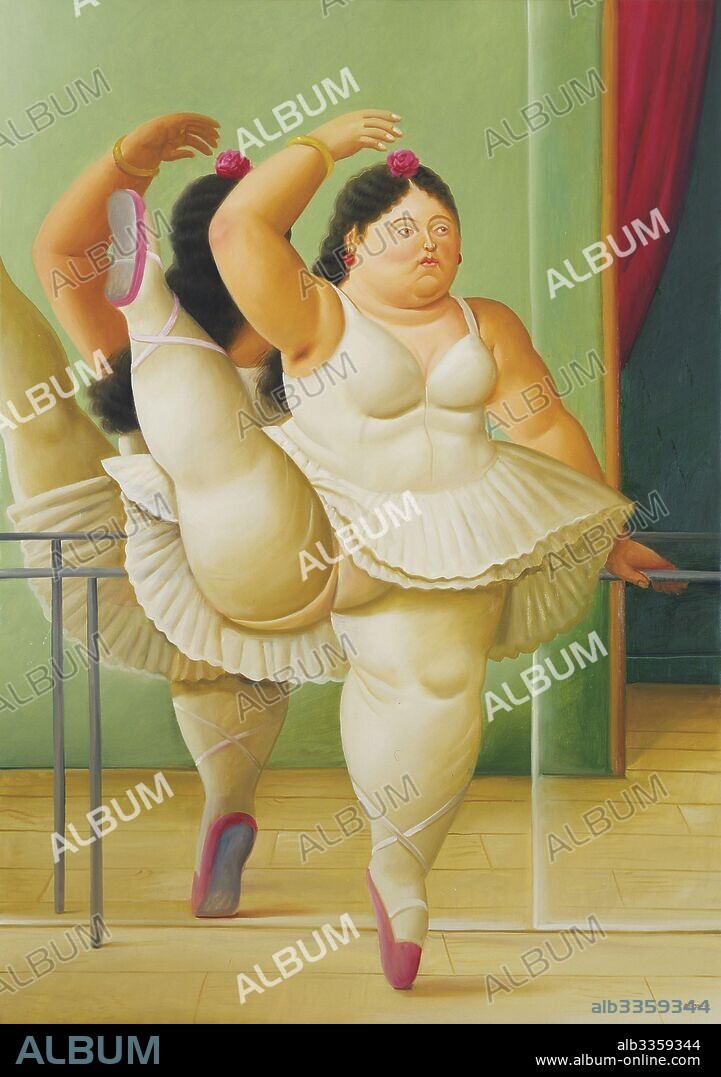 FERNANDO BOTERO. Dancer at the Bar.