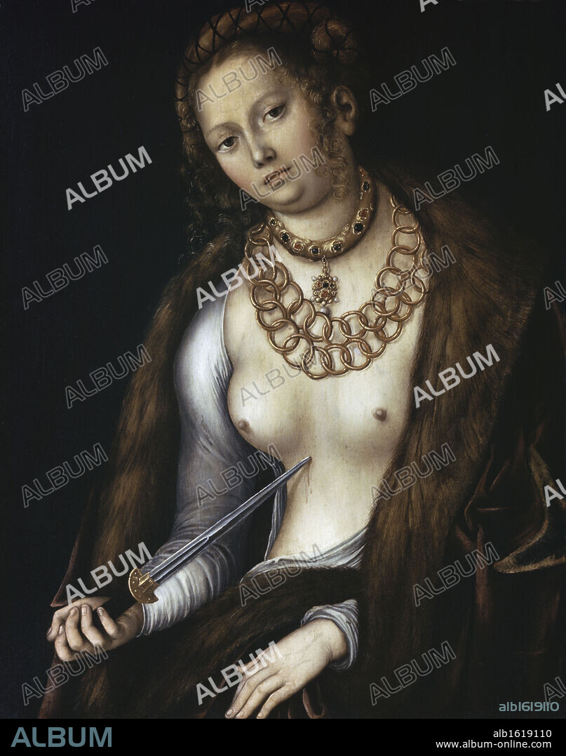 Lucretia Lucas Cranach the Elder (1472-1553 German).