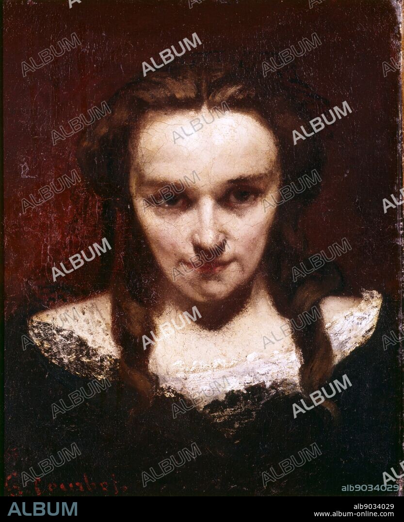 Gustave Courbet (1819-77) French painter: The Clairvoyant (1865).