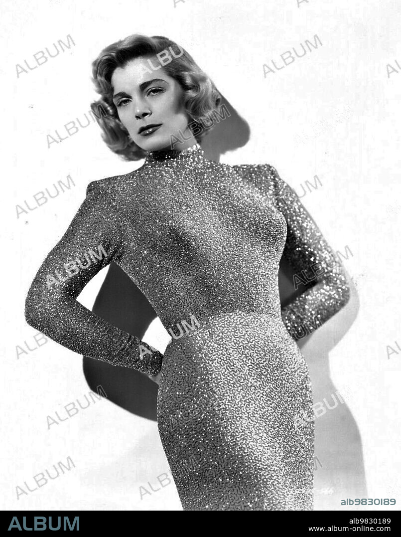 LIZABETH SCOTT en CIUDAD EN SOMBRAS, 1950 (DARK CITY), dirigida por WILHELM DIETERLE. Copyright PARAMOUNT PICTURES.