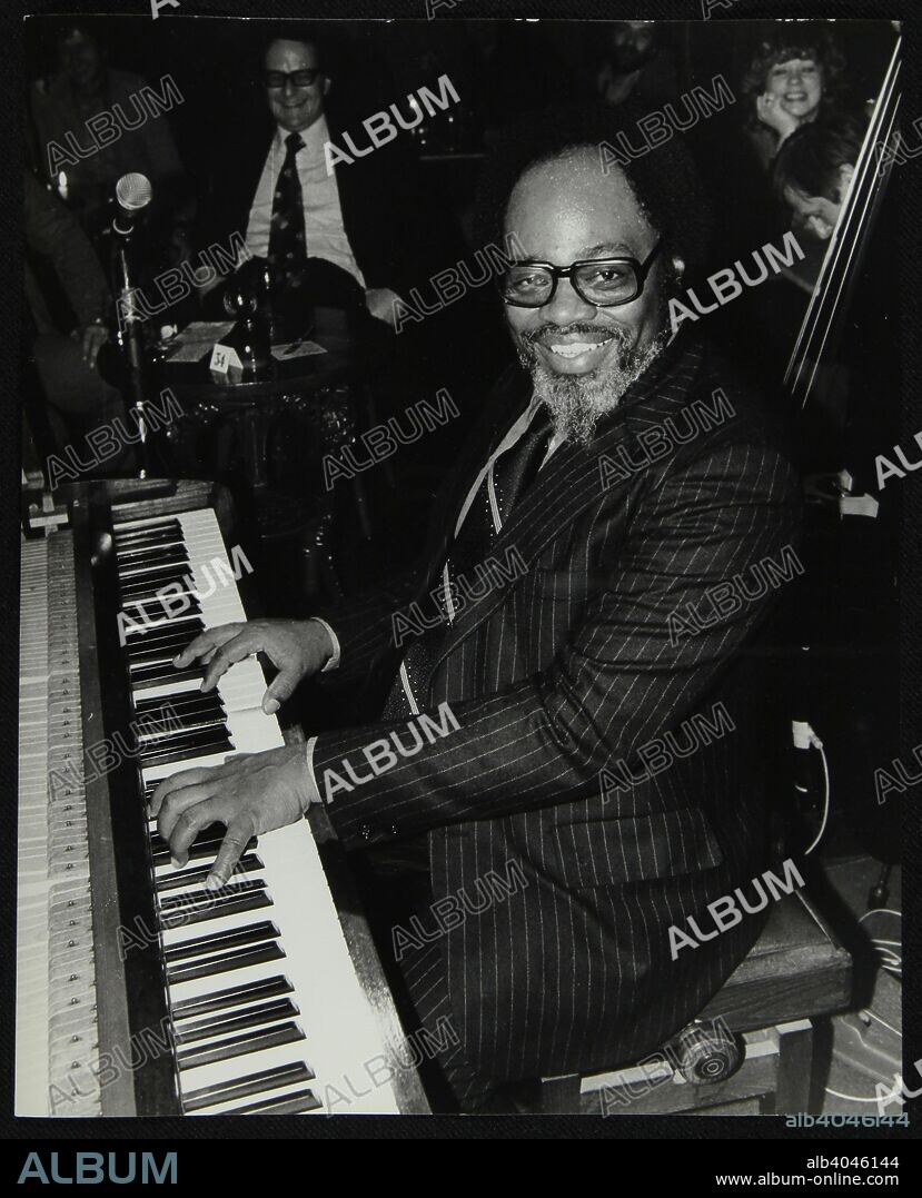 Roland Hanna at the piano, 1980.