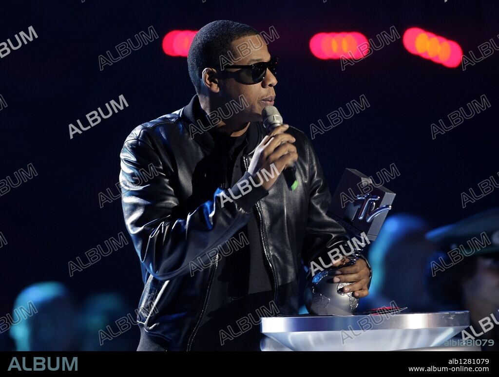 JAY Z. Nov. 05, 2009 - Berlin, Berlin, The Netherlands - BERLIN, GERMANY - NOVEMBER 05, 2009: Jay-Z at the 2009 MTV European Music Awards in the O2 World Arena on November 05, 2009 in Berlin, Germany. 05/11/2009
