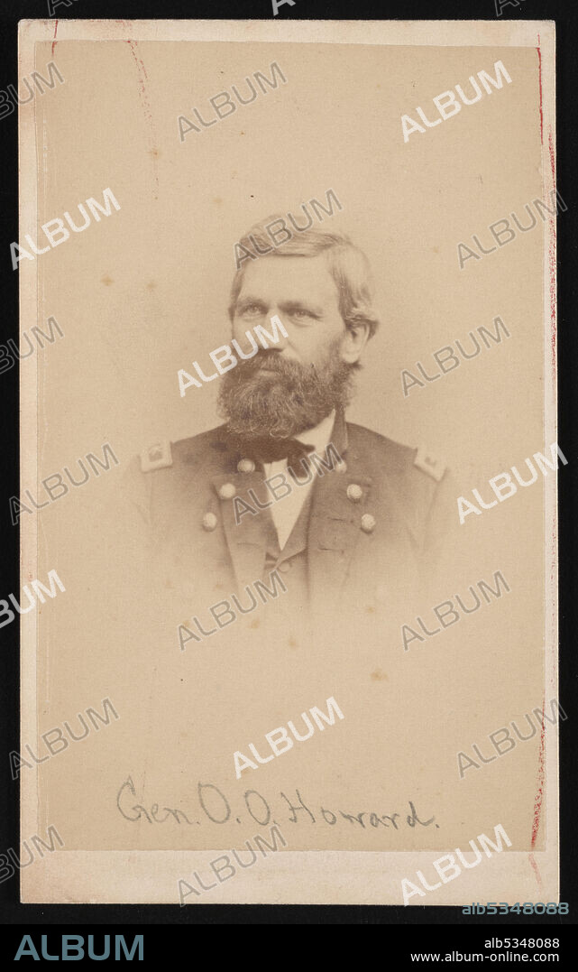 JOHN GOLDIN. Portrait of General Oliver Otis Howard (1830-1909), 1860s. In uniform.