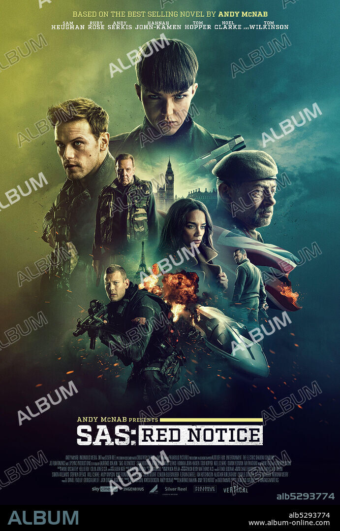 Poster de SAS: EL ASCENSO DEL CISNE NEGRO, 2021 (SAS: RED NOTICE), dirigida por MAGNUS MARTENS. Copyright Hero Squared / Altitude Film Entertainment.