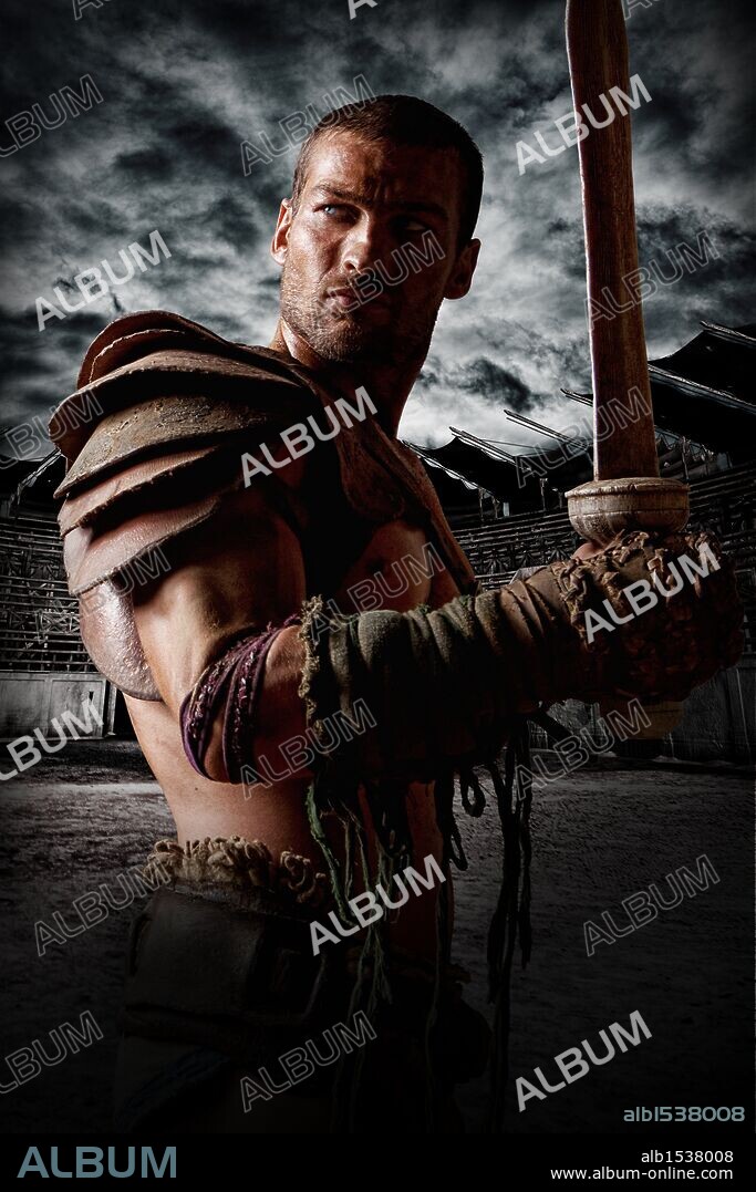 ANDY WHITFIELD en SPARTACUS: SANGRE Y ARENA, 2010 (SPARTACUS: BLOOD AND SAND). Copyright STARZ MEDIA.