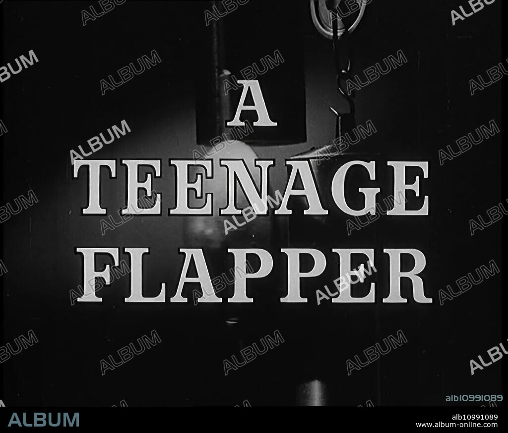 Title Card, 1920s. From "Time to Remember - Teenage Flapper", 1920s (Reel 1); a dcumentary about women's lives in the 1920s - great commentary by Joyce Grenfell.