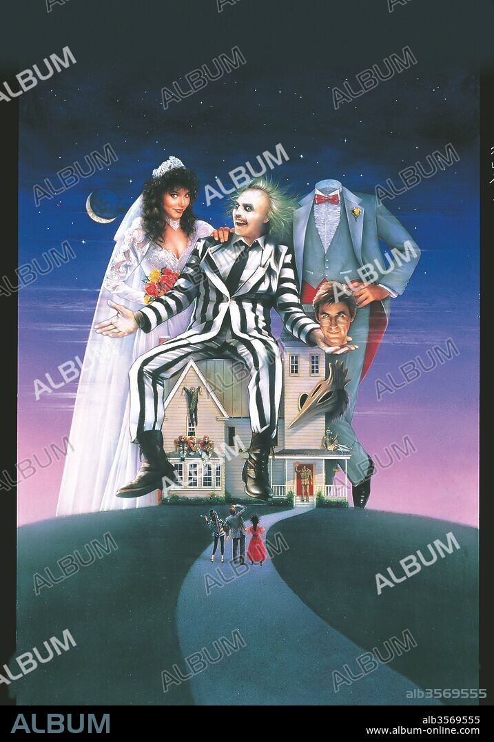 BITELCHUS, 1988 (BEETLEJUICE), dirigida por TIM BURTON. Copyright GEFFEN FILM/WARNER BROTHERS.