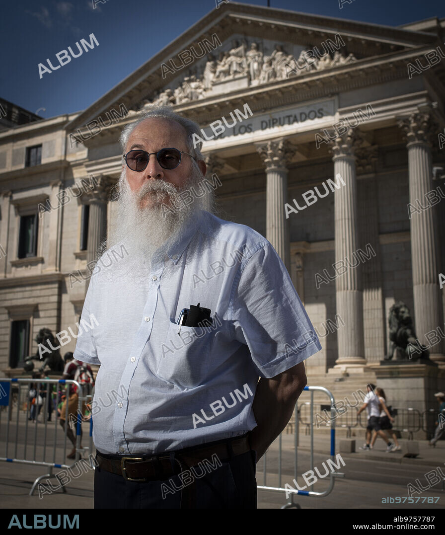 Madrid, 05/24/2019. Interview with Agustín Zamarrón in the Congress of Deputies. Photo: Maya Balanya ARCHDC.