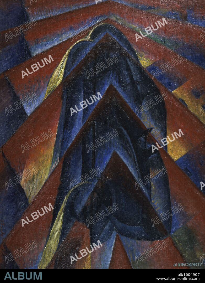 Dynamisme d'une Automobile by Luigi Russolo, 1911, 1885-1947, France, Paris, Musee National d'Art de Moderne.