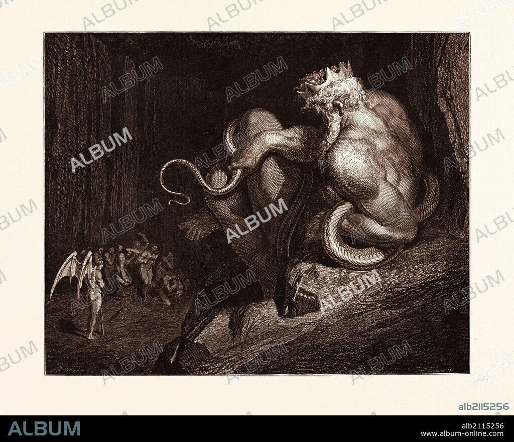 MINOS, BY GUSTAVE DORE.