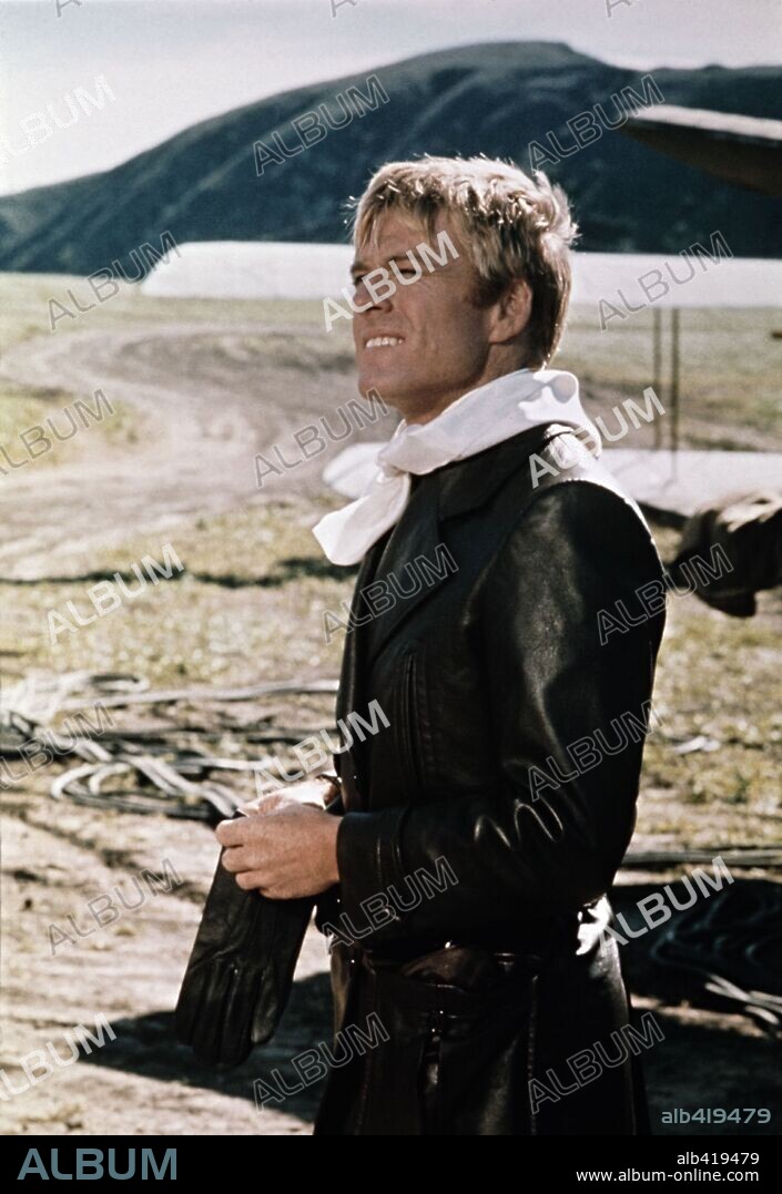 ROBERT REDFORD in THE GREAT WALDO PEPPER, 1975, unter der Regie von GEORGE ROY HILL. Copyright UNIVERSAL PICTURES.