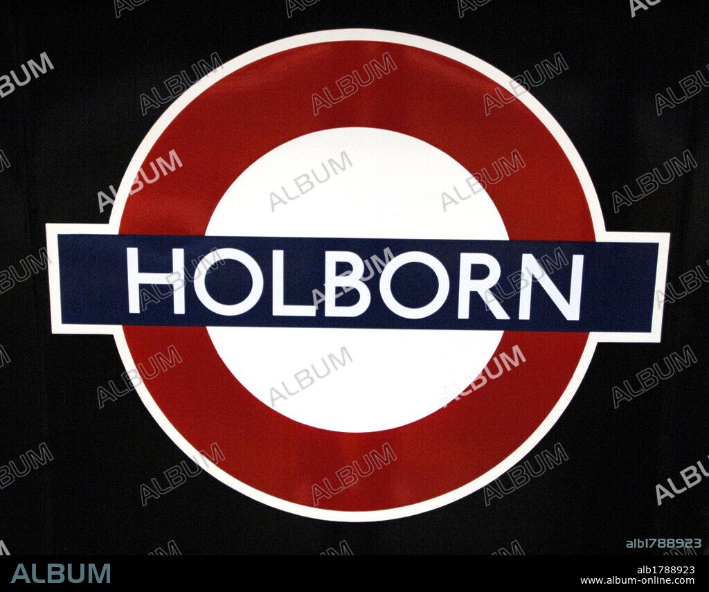 PARADA DE METRO "Holborn". Londres. Inglaterra. Reino Unido.