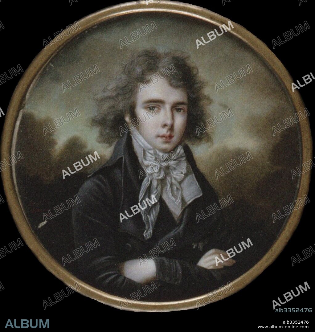 CHARLES-JOSEPH CHEVALIER DE LA CELLE DE CHATEAUBOURG. Portrait of Prince Antoni Henryk Radziwill  (1775-1833).