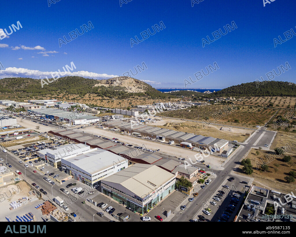 Son Bugadelles industrial estate, Calvià, Mallorca, Balearic Islands, Spain, Europe.