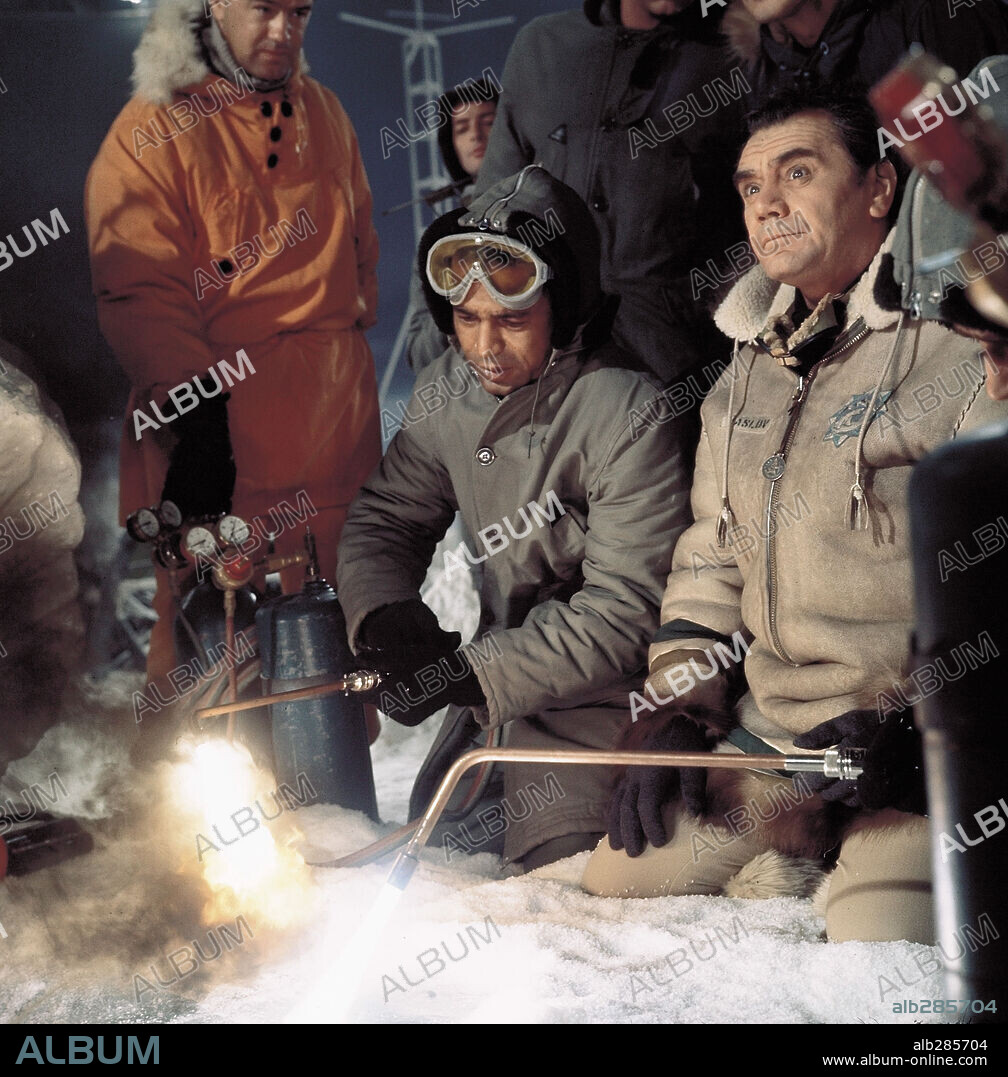 ERNEST BORGNINE in ICE STATION ZEBRA, 1968, directed by JOHN STURGES. Copyright M.G.M/FILMWAYS.